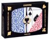 Copag 1546 Elite Plastic Playing Cards: Wide, Super Index, Red/Blue